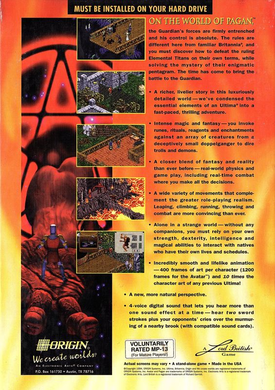 Разбирая бэклог. Часть 20.1. Эпилог или игры к которым мы возвращаемся. Ultima VIII: Pagan, Diablo II, Unreal - 1